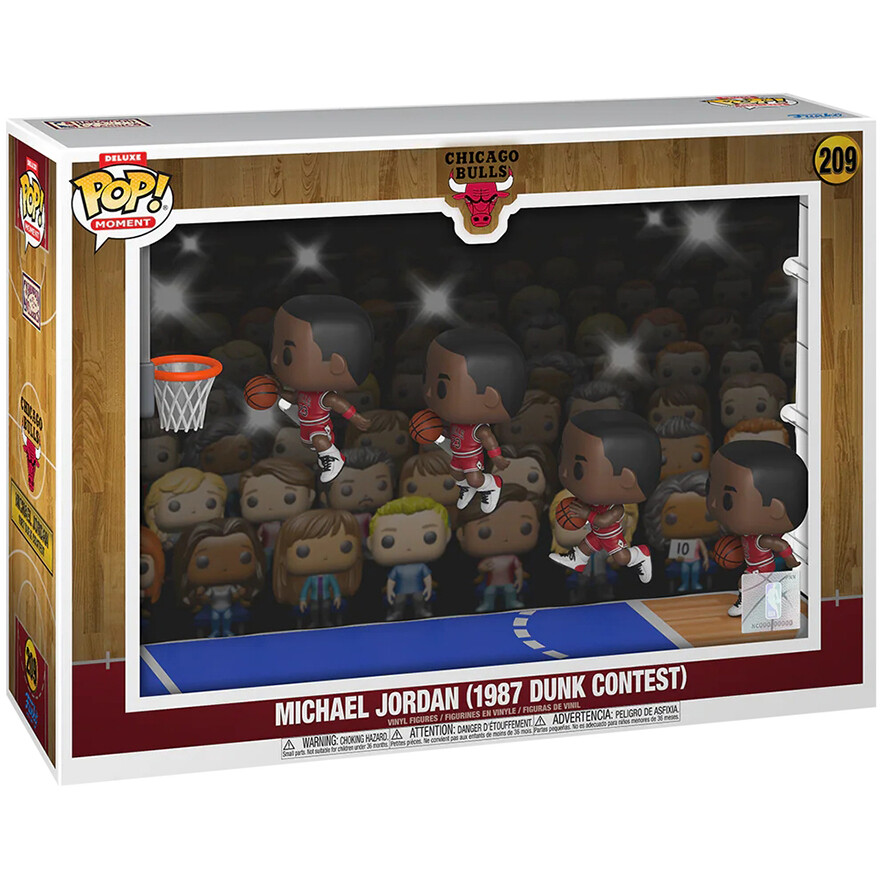 Фигурка Funko POP! Moment Bulls Michael Jordan (1987 Dunk Contest) - 86313 - фото 2