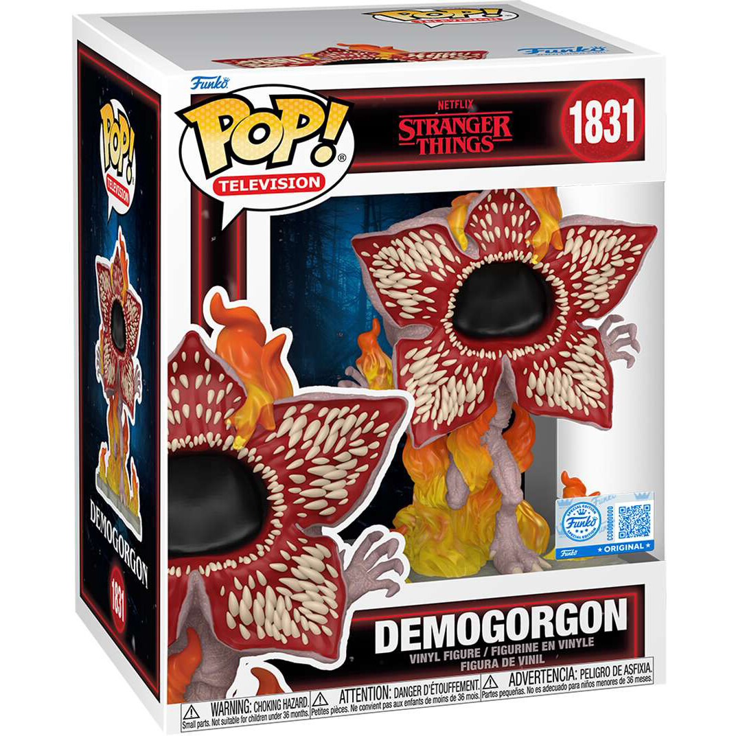 Фигурка Funko POP! Premium TV Stranger Things Demogorgon (On Fire) - 88400 - фото 2
