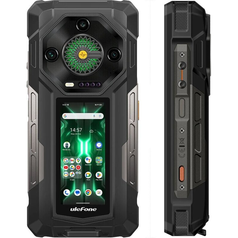 Смартфон Ulefone Armor 33 Pro 16/512Gb Black - ULFAR33P-16512BLK - фото 2