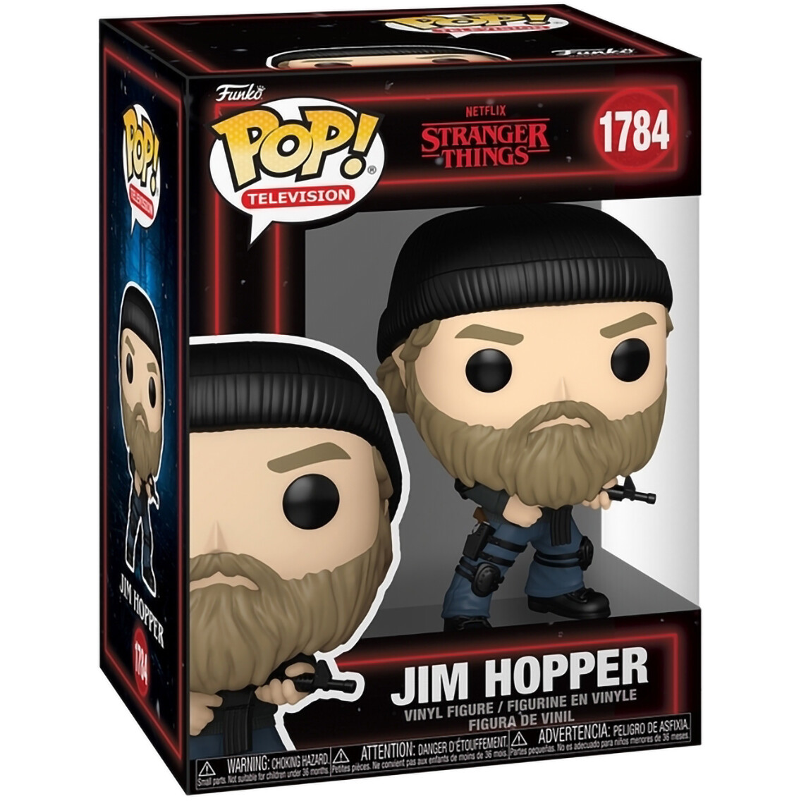 Фигурка Funko POP! TV Stranger Things S5 Jim Hopper - 75754 - фото 2