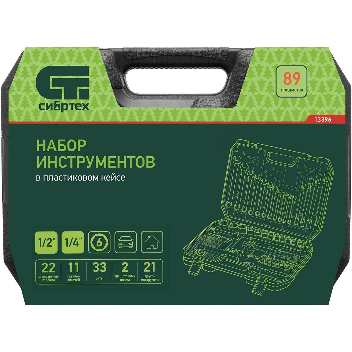 Набор инструментов Сибртех 13396 - фото 6