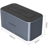 Док-станция для HDD Orico 6616C3 Grey (6616C3-EU-GY-BP)