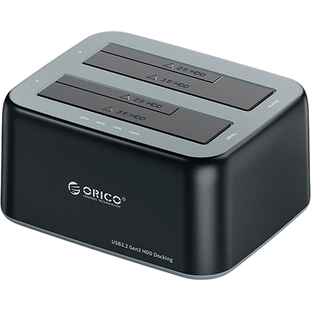 Док-станция для HDD Orico 6829C3-C Black - 6829C3-C-EU-BK-BP