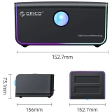 Док-станция для HDD Orico 8828C3-C Black (8828C3-C-EU-BK-BP)