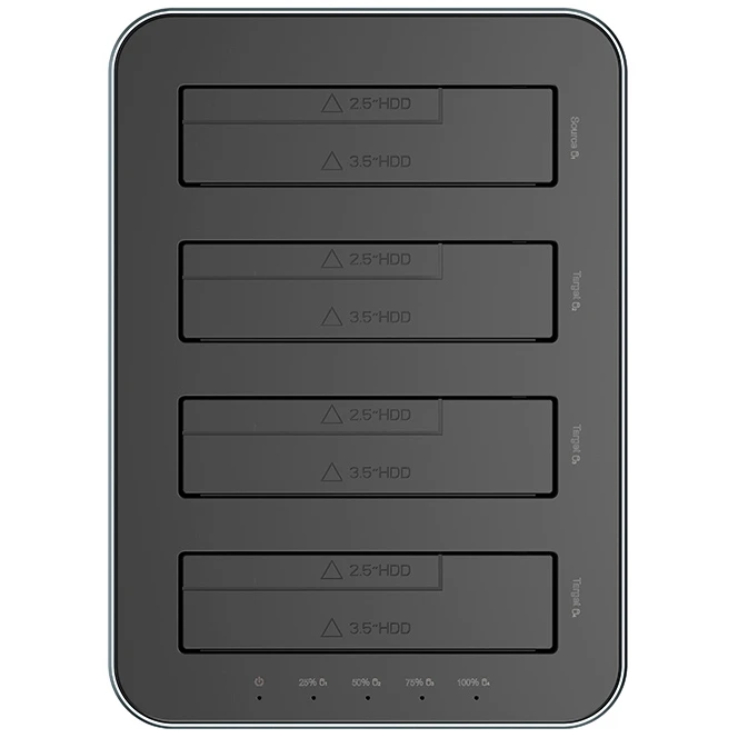 Док-станция для HDD Orico 6646C3-C Grey - 6646C3-C-EU-GY-BP - фото 2