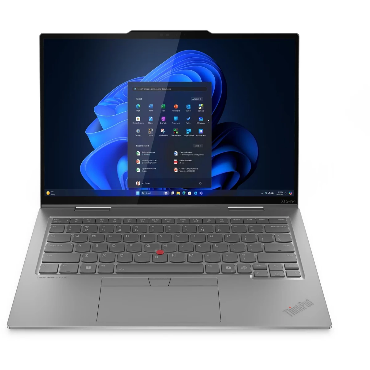 Ноутбук Lenovo ThinkPad X1 2-in-1 Gen 10 Aura Edition (21Q0002XUS) - фото 4