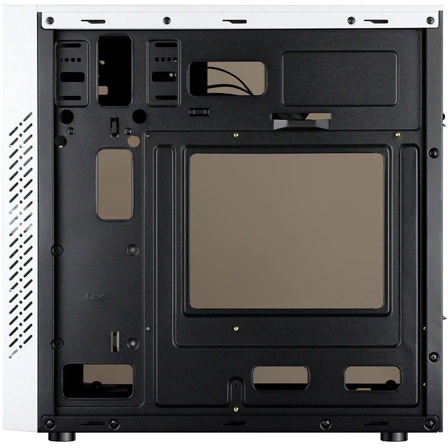 ..... Корпус Ginzzu D390 White Б/У Незначительное повреждение тыльной стороны - фото 4