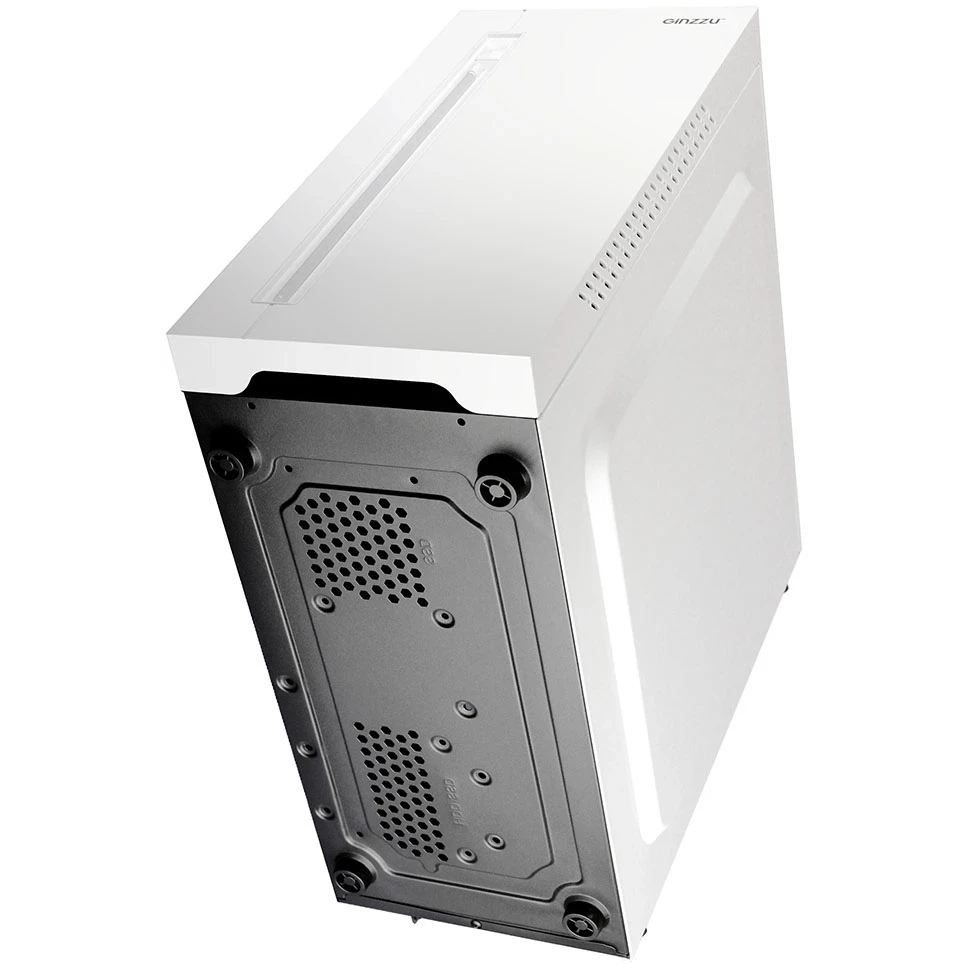 ..... Корпус Ginzzu D390 White Б/У Незначительное повреждение тыльной стороны - фото 6