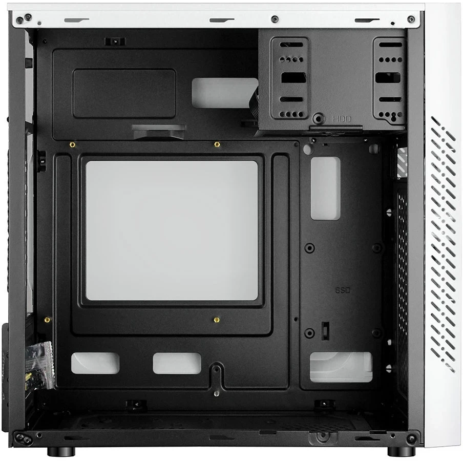 ..... Корпус Ginzzu D390 White Б/У Незначительное повреждение тыльной стороны - фото 7