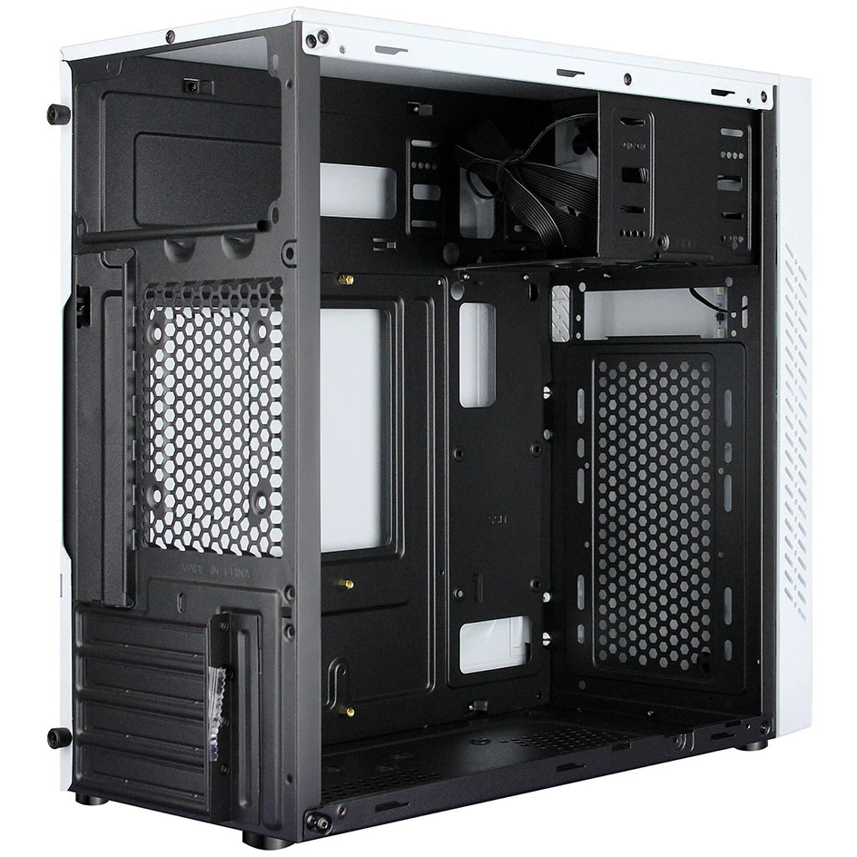 ..... Корпус Ginzzu D390 White Б/У Незначительное повреждение тыльной стороны - фото 8