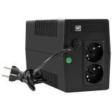 ..... ИБП ExeGate Power NB-1000.LED.AVR.2SH.USB (6453) Б/У трещина около ножки, следы жидкости (EX299493RUS)