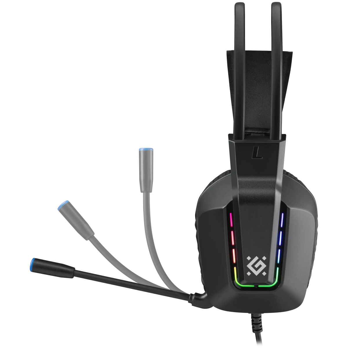 ..... Гарнитура Defender Gothic Black (62340) Б/У, царапина на корпусе - фото 6