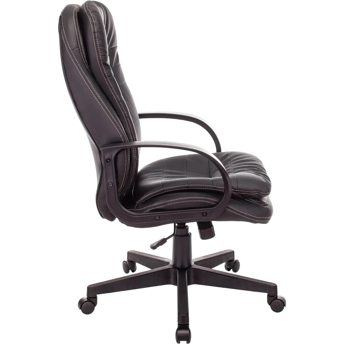 Офисное кресло Бюрократ T-9950PL/BLACK-PU - фото 3