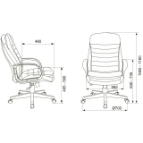 Офисное кресло Бюрократ T-9950PL/BLACK-PU