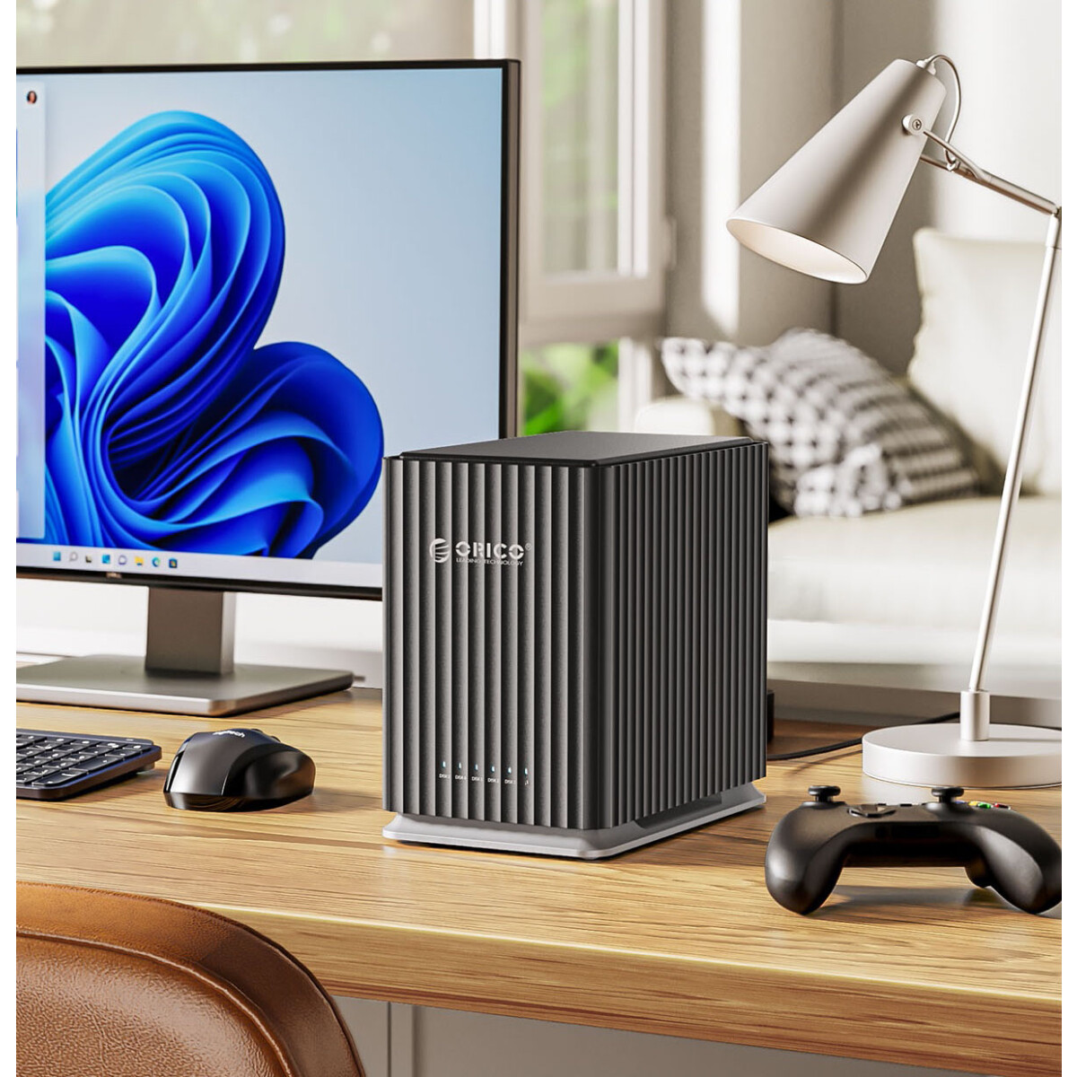 Дисковое хранилище Orico 9758C3-V1 Black - 9758C3-V1-EU-BK-BP - фото 3