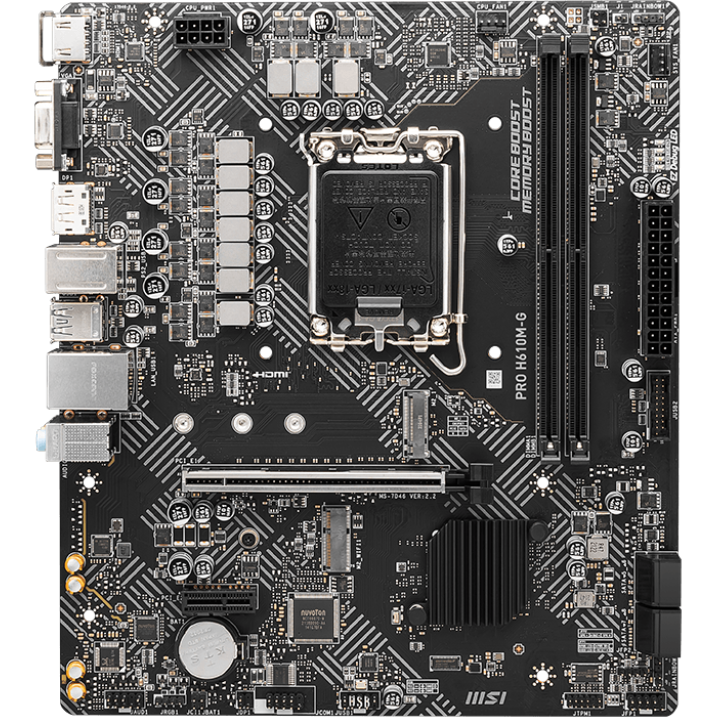 Материнская плата MSI PRO H610M-G OEM