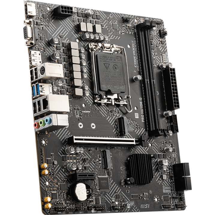 Материнская плата MSI PRO H610M-G OEM - фото 3