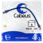 Патч-корд Cabeus PC-SSTP-RJ45-Cat.8-0.3m-LSZH, 0.3м