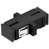 Оптический проходной адаптер Cabeus SC-SC-MM-BK