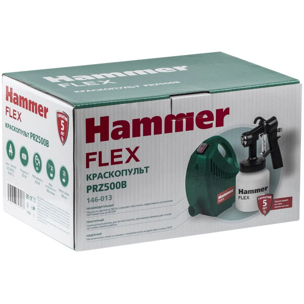 Краскопульт Hammer PRZ500B - фото 12