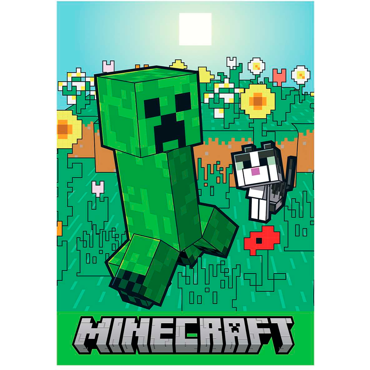 Блокнот Pyramid International Minecraft Creeper in Springtime A6 - Pyr987