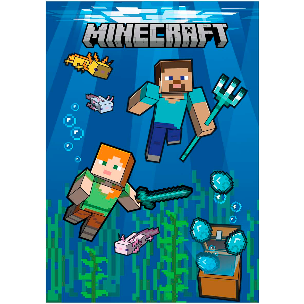 Блокнот Pyramid International Minecraft Underwater A6 - Pyr986