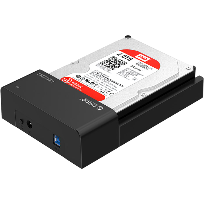 Док-станция для HDD Orico 6518US3 Black - 6518US3-BK - фото 2