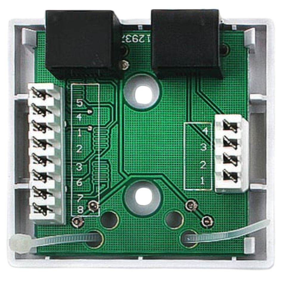 Розетка RJ-45/RJ-11 Cablexpert NA-TA/1 - фото 3