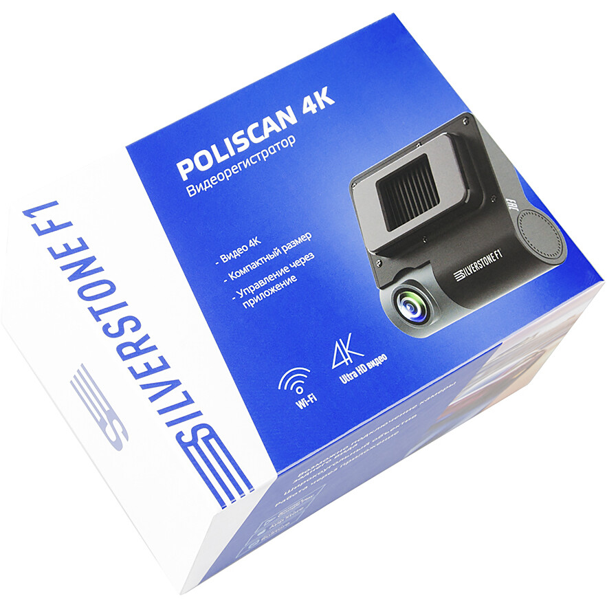 Автомобильный видеорегистратор SilverStone F1 Poliscan 4K - A85-SHD - фото 10