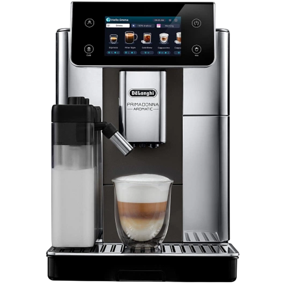 Кофемашина DeLonghi ECAM 630.75.TSM PrimaDonna Aromatic - ECAM630.75.TSM - фото 2