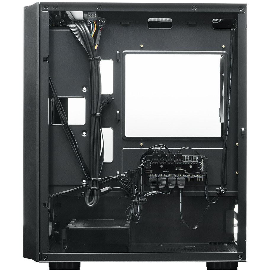 Корпус XASTRA A402M 4ARGB-C6 Black - A402M-4FC12A-BK-C6 - фото 6