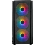 Корпус XASTRA A402M 4FRGB Black (A402M-4FC12F-BK)