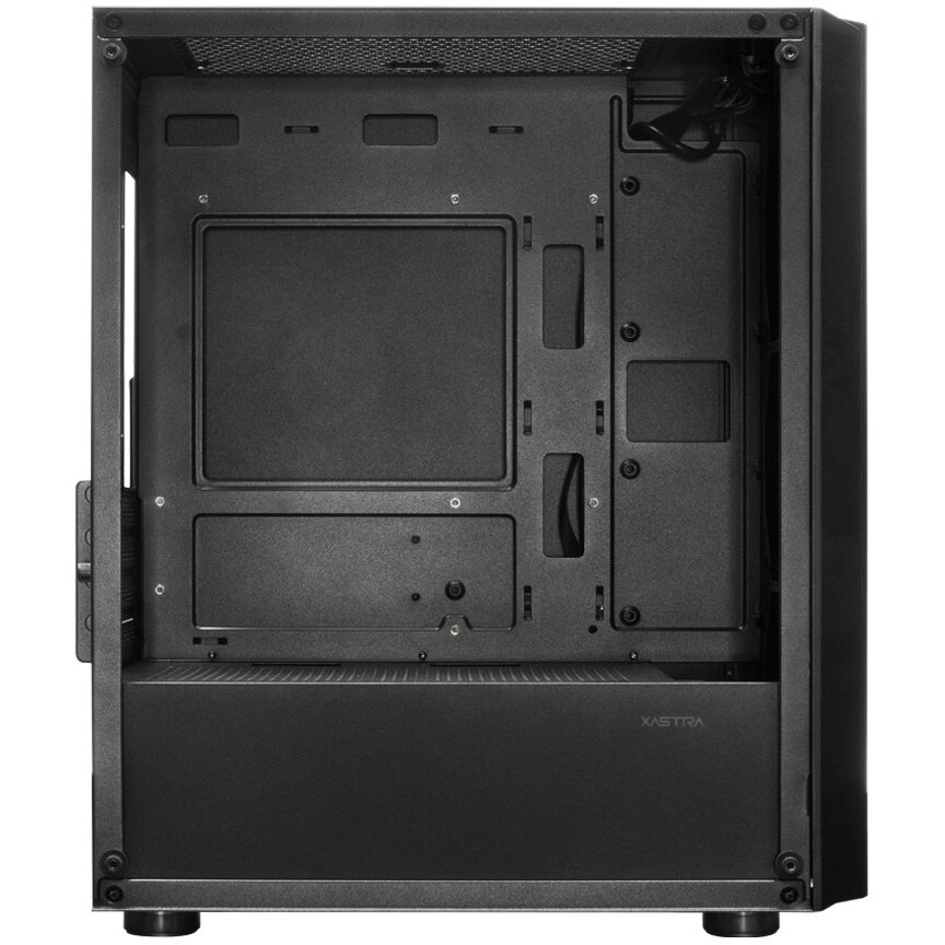 Корпус XASTRA A402M 4FRGB Black - A402M-4FC12F-BK - фото 4