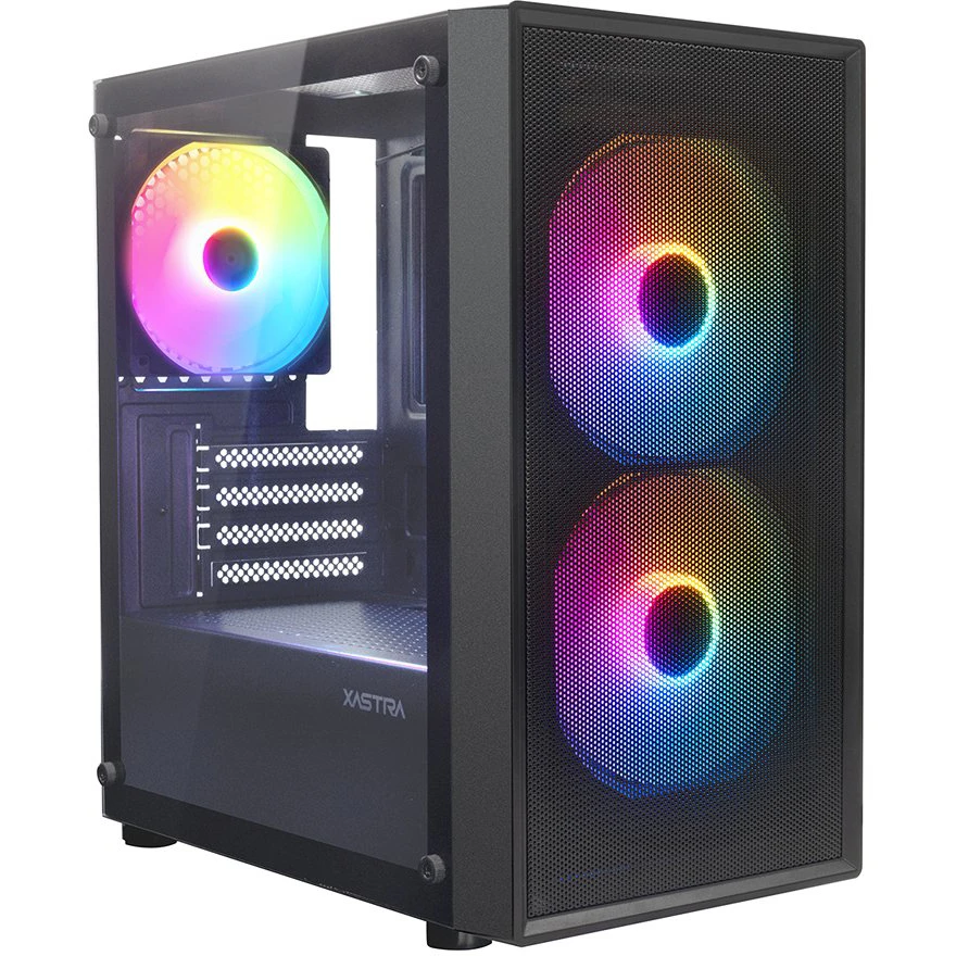 Корпус XASTRA A305M 3FRGB Black - A305M-2FC14F-1FC12F - фото 2