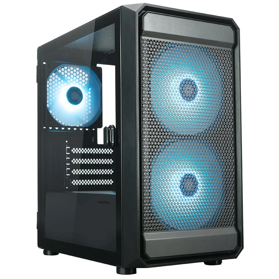 Корпус XASTRA A303M 3ARGB Black - A303M-2FC14A-1FC12A-D
