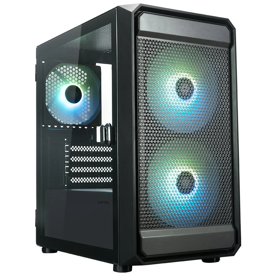 Корпус XASTRA A303M 3ARGB Black - A303M-2FC14A-1FC12A-D - фото 2