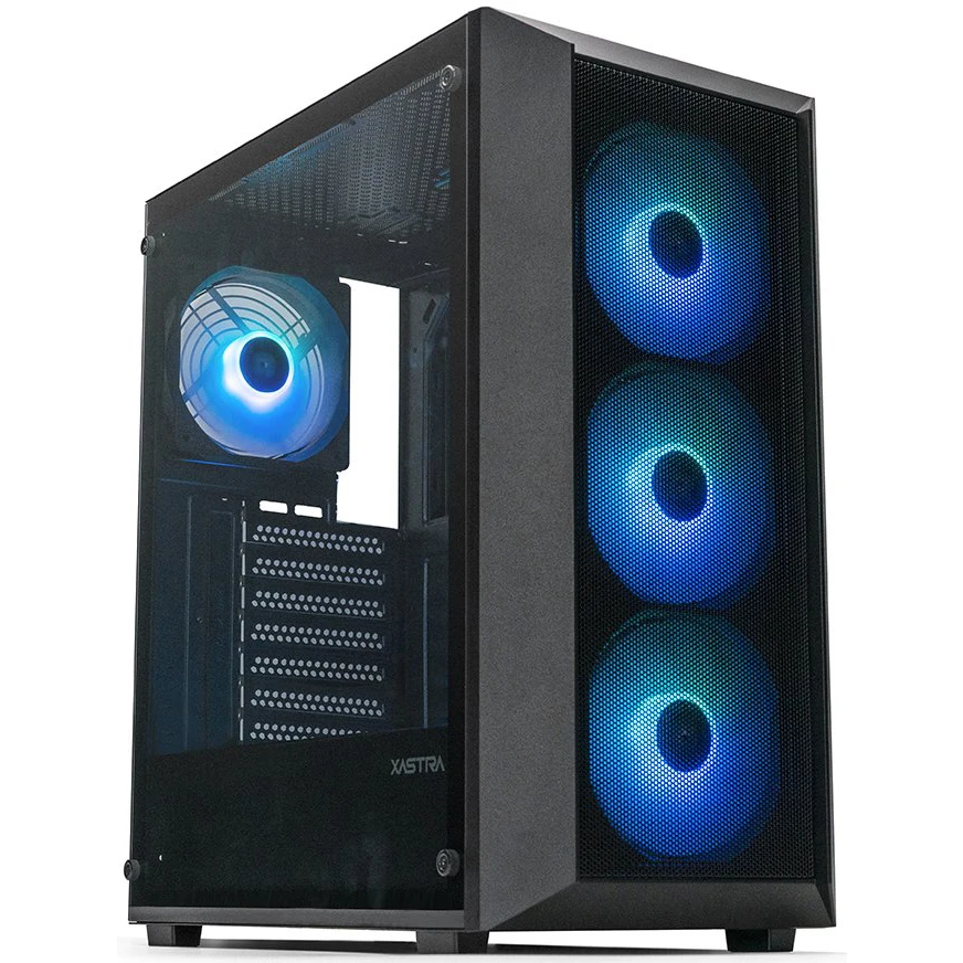 Корпус XASTRA A406 4ARGB Black - A406-4FC12A