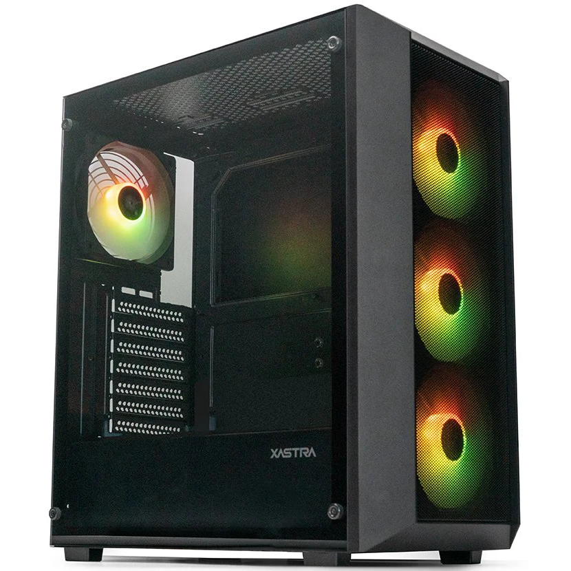 Корпус XASTRA A406 4ARGB Black - A406-4FC12A - фото 2