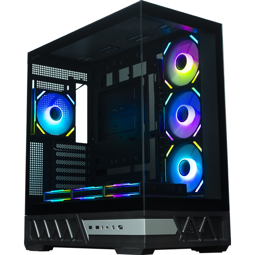 Корпус XASTRA Q700 7FS12A-C10-UC Black - Q700-7FS12A-C10-UC - фото 2