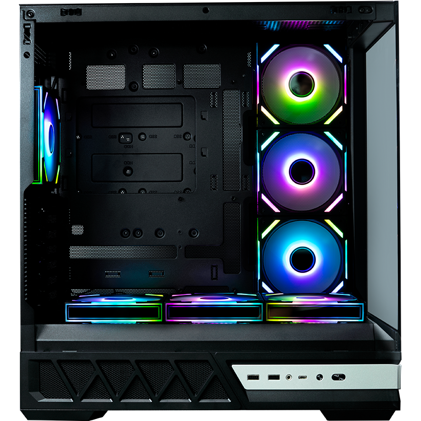 Корпус XASTRA Q700 7FS12A-C10-UC Black - Q700-7FS12A-C10-UC - фото 3