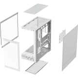 Корпус XASTRA Q700 7FS12A-C10-UC White (Q700-7FS12A-C10-UC-WH)
