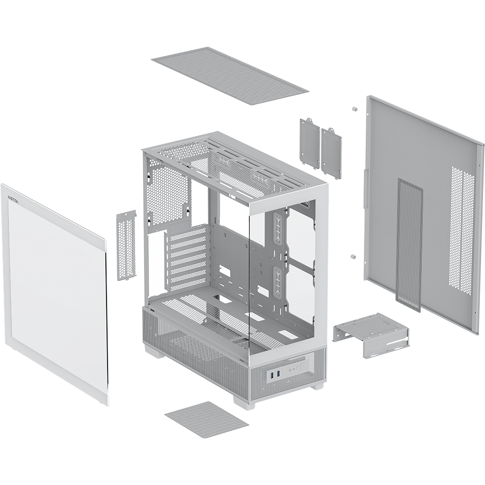 Корпус XASTRA Q500 0F White - Q500-0F-WH - фото 9