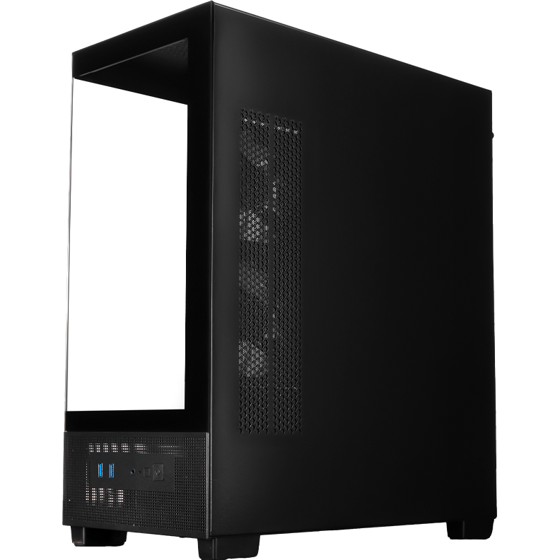 Корпус XASTRA Q500 3ARGB-C10 Black - Q500-3FM12A-C10 - фото 3