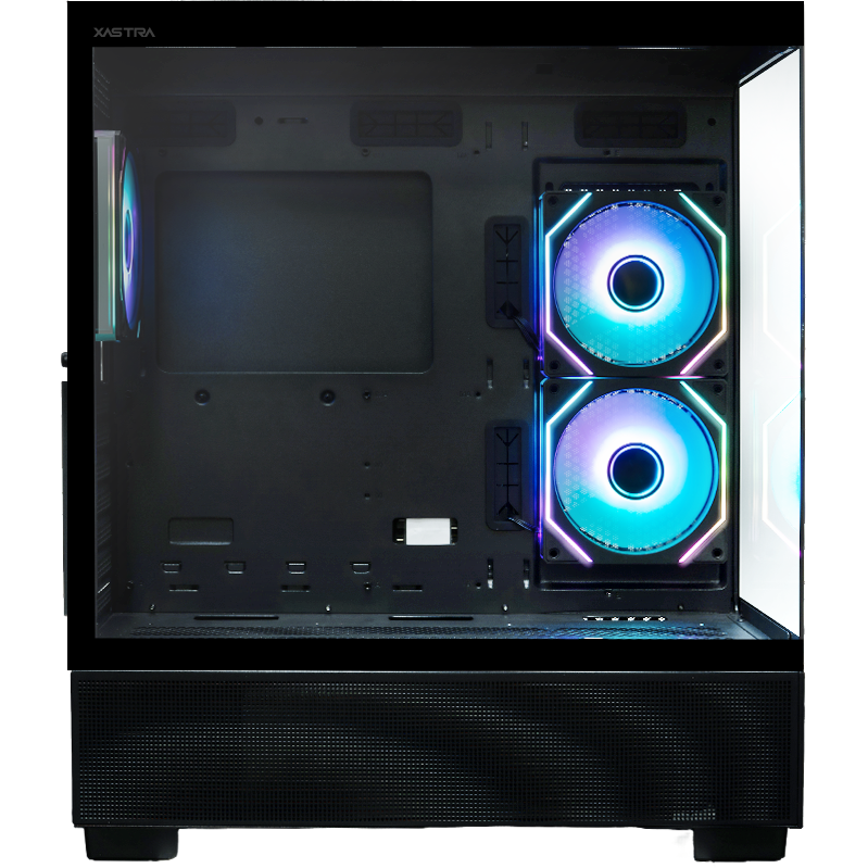 Корпус XASTRA Q500 3ARGB-C10 Black - Q500-3FM12A-C10 - фото 4