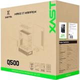 Корпус XASTRA Q500 3ARGB-C10 Black (Q500-3FM12A-C10)