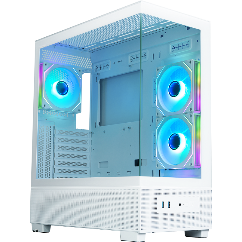 Корпус XASTRA Q500 3ARGB-C10 White - Q500-3FM12A-C10-WH - фото 2