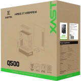 Корпус XASTRA Q500 6ARGB-C10-UC Black (Q500-6FM12A-C10-UC)