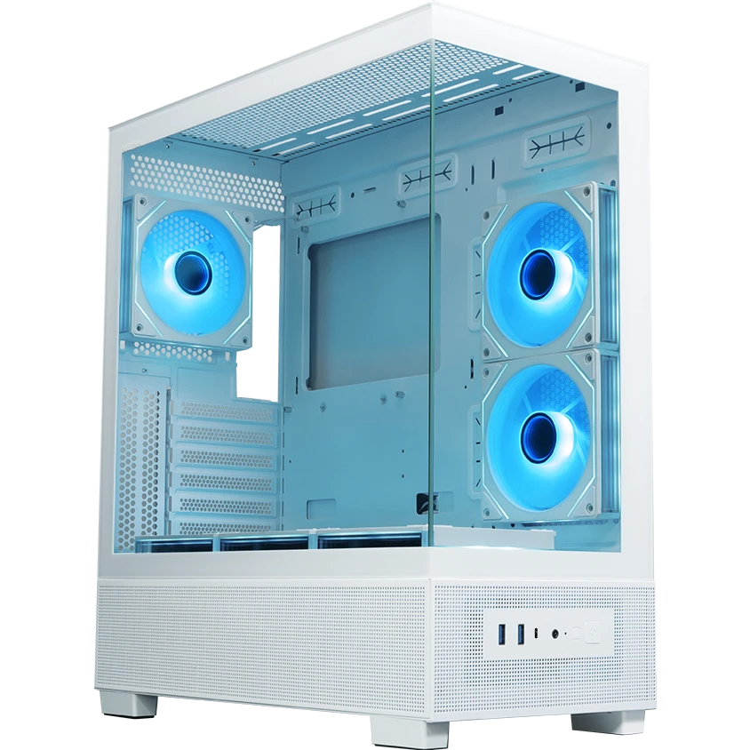 Корпус XASTRA Q500 6ARGB-C10-UC White - Q500-6FM12A-C10-UC-WH