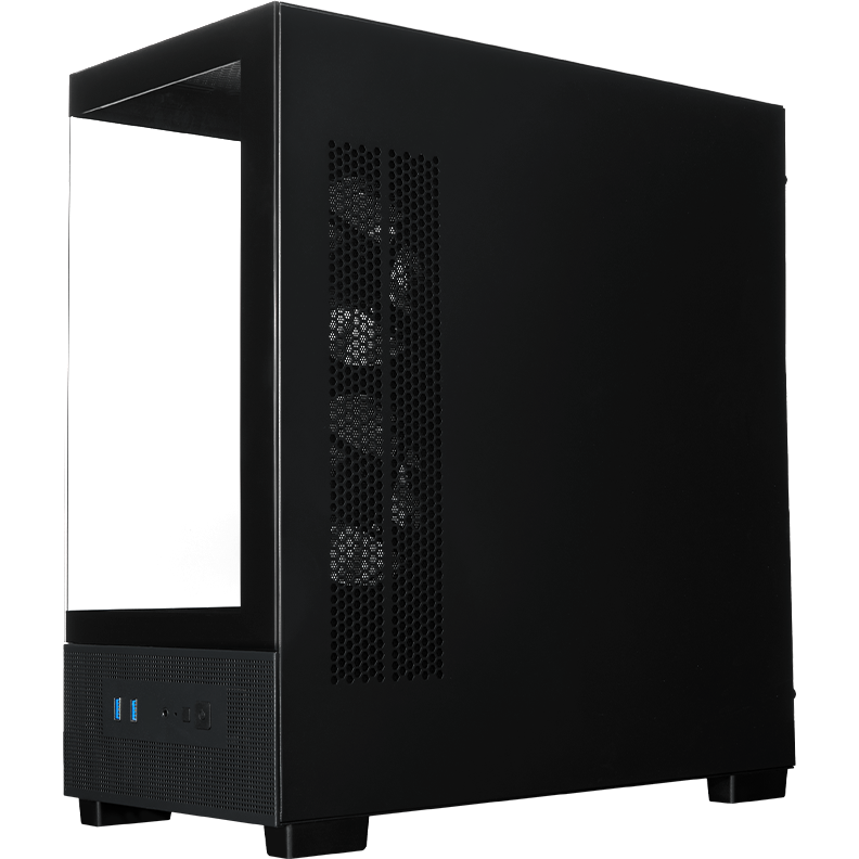 Корпус XASTRA Q500M 3ARGB-C10 Black - Q500M-3FM12A-C10 - фото 3