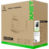 Корпус XASTRA Q500M 3ARGB-C10 Black (Q500M-3FM12A-C10)